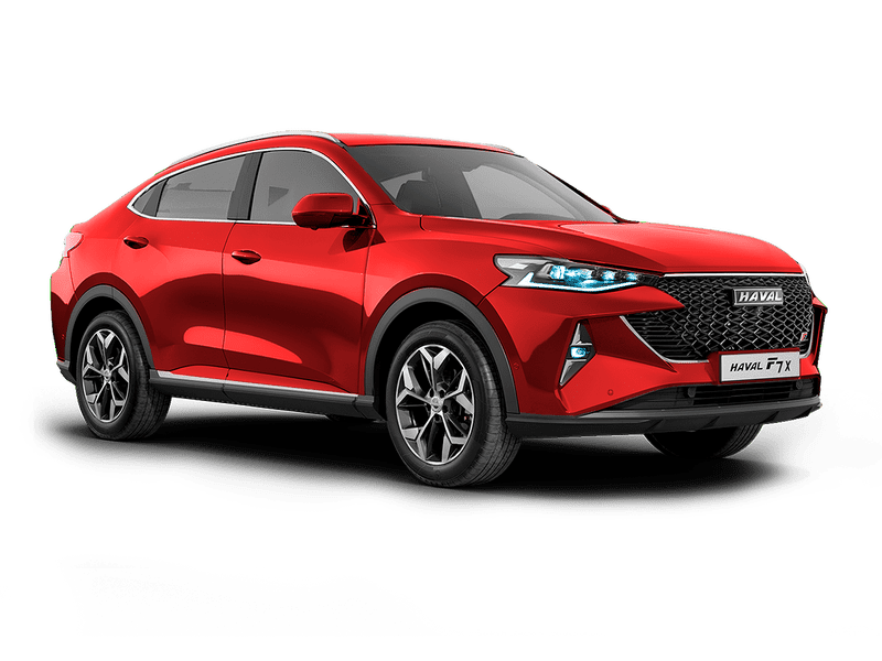 Haval F7X - Магматический красный
